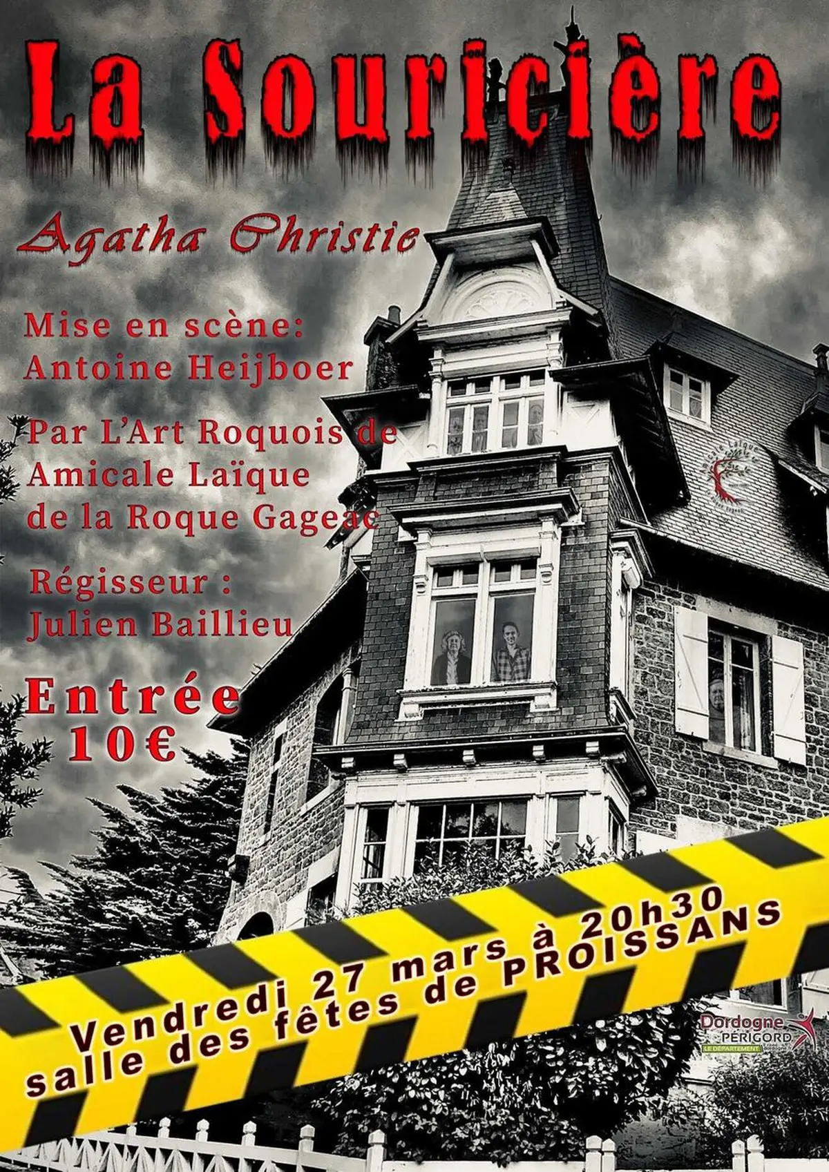 Théatre La Souricière d'Agatha Christie