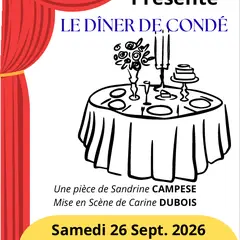 Théâtre Le Bastringue Le dîner de Condé