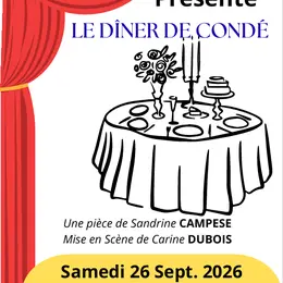 Théâtre Le Bastringue Le dîner de Condé