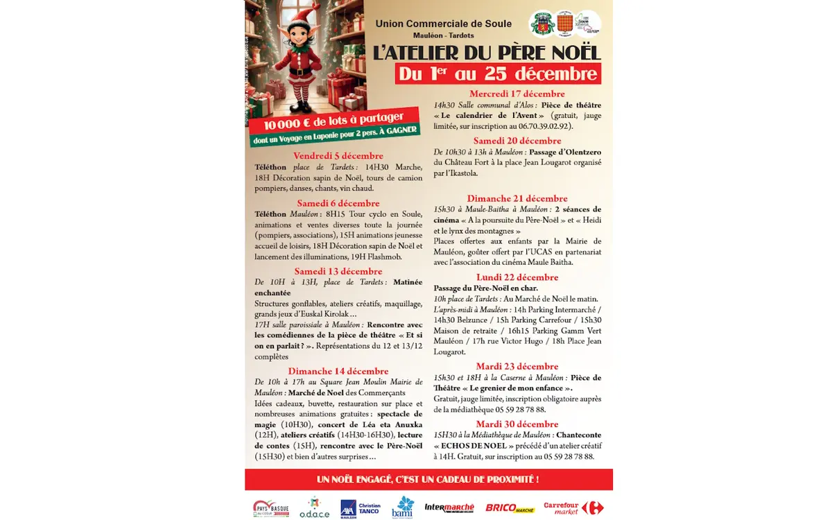 Théâtre : le calendrier de l'Avent