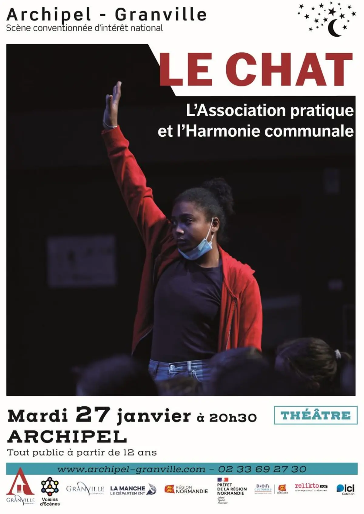 Théâtre : Le Chat - L'association pratique et l'harmonie communale