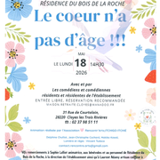 Théâtre - Le coeur n'a pas d'âge !!!