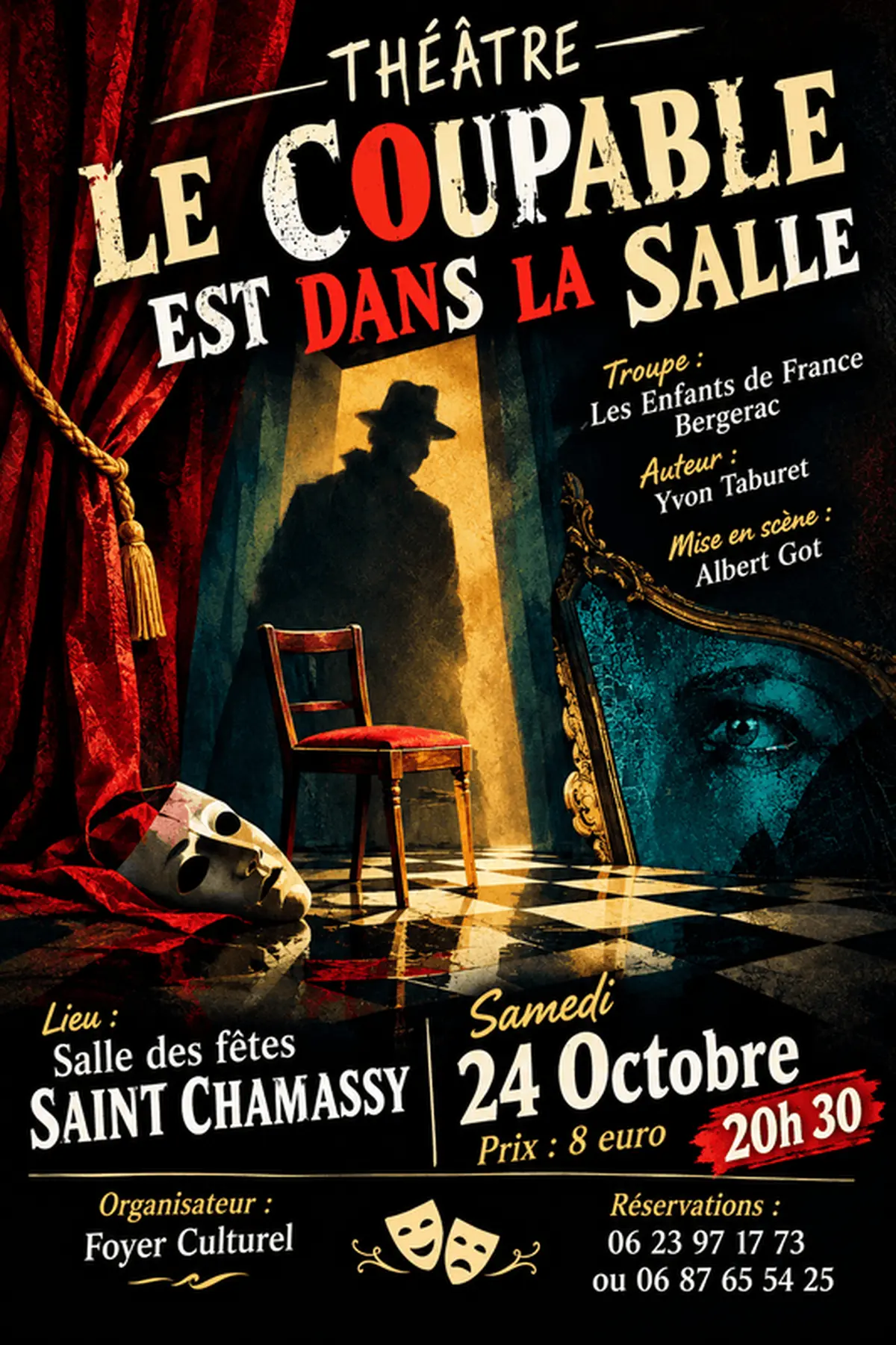 Théâtre - Le coupable est dans la salle