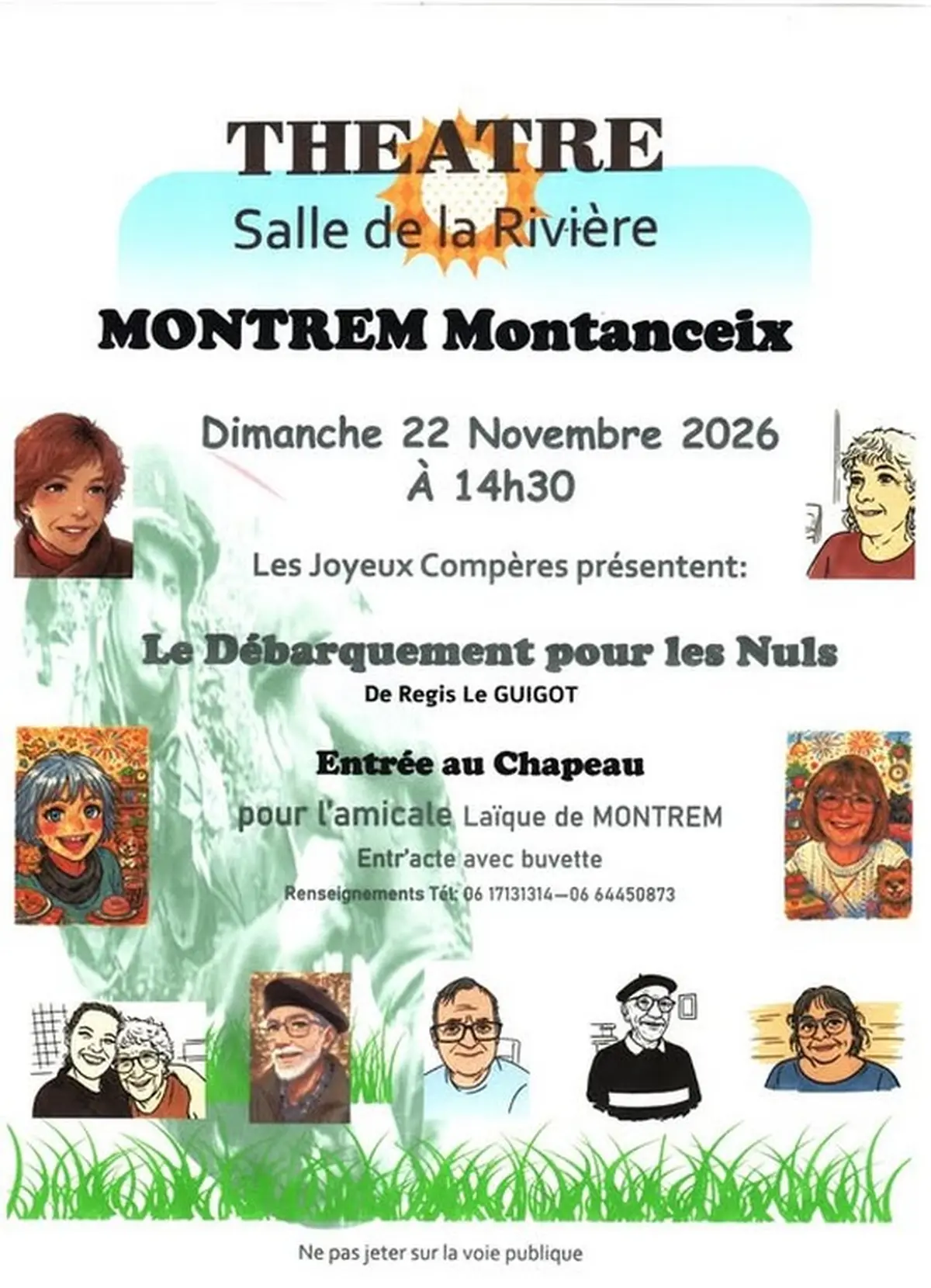 Théâtre Le débarquement pour les nuls