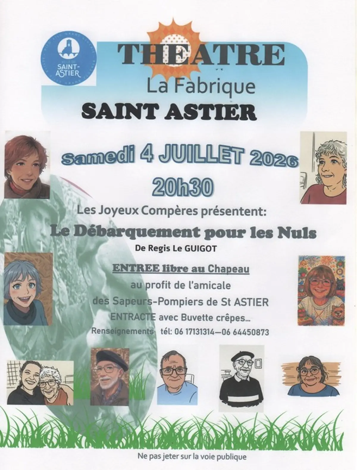 Théâtre Le débarquement pour les nuls