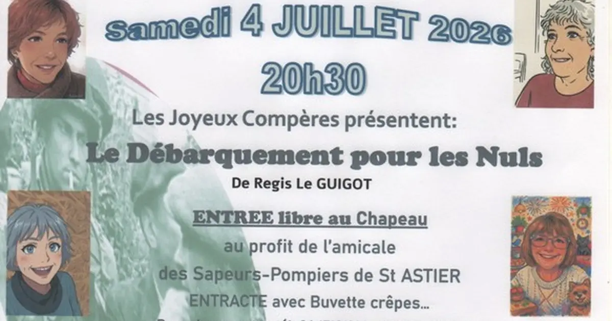 Théâtre "Le débarquement pour les nuls"