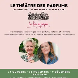 Théâtre - Le théâtre des parfums : Rendez-vous olfactif au Ruban Vert