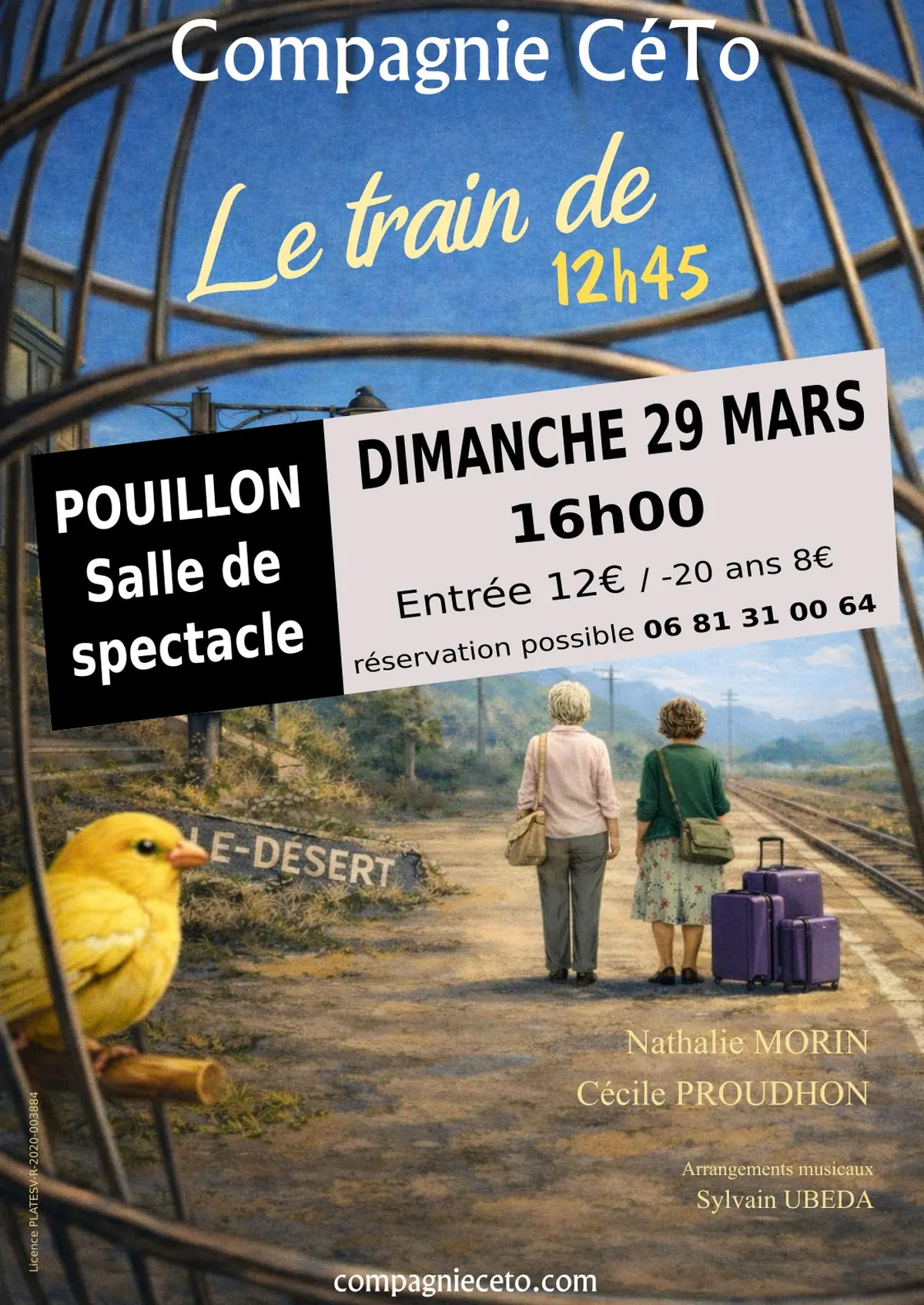 Théâtre : Le train de 12h45