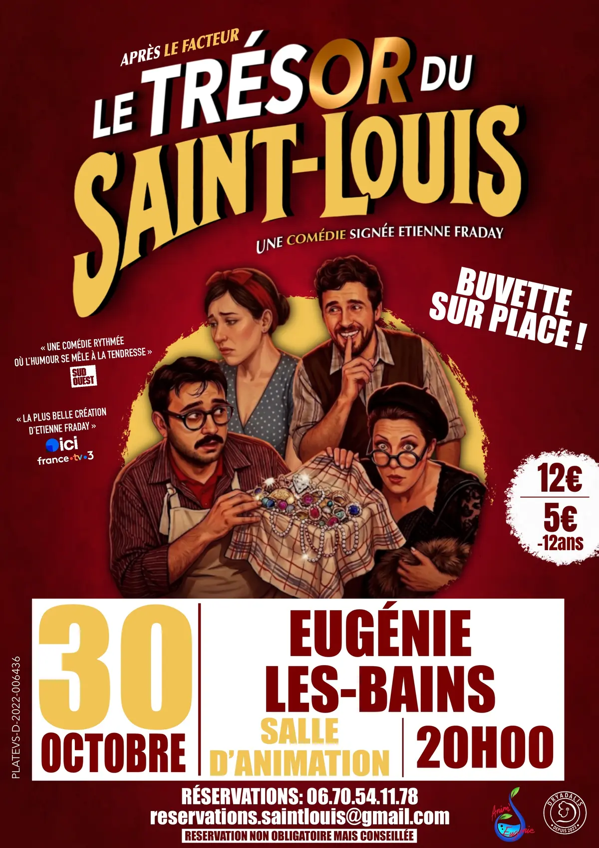 Théâtre Le trésor du Saint-Louis