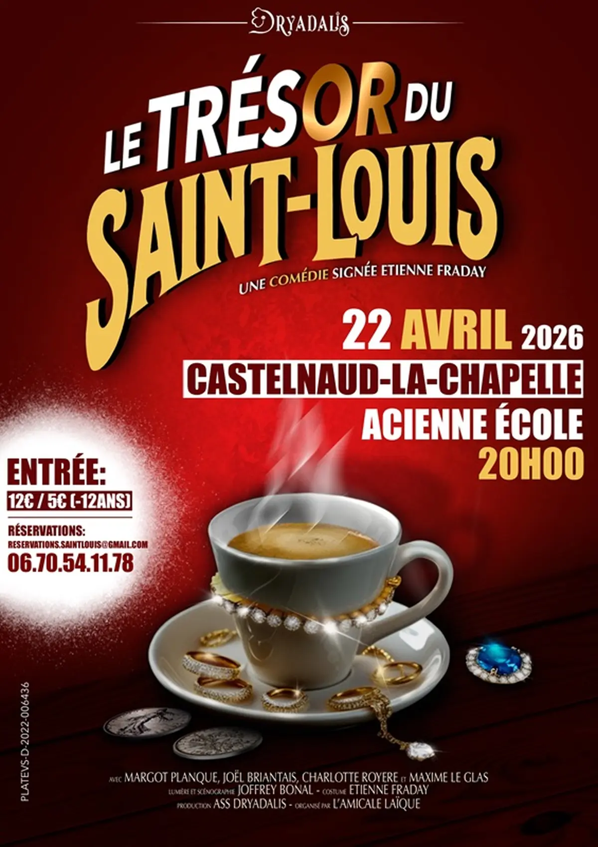 Théâtre : Le trésor du Saint-Louis