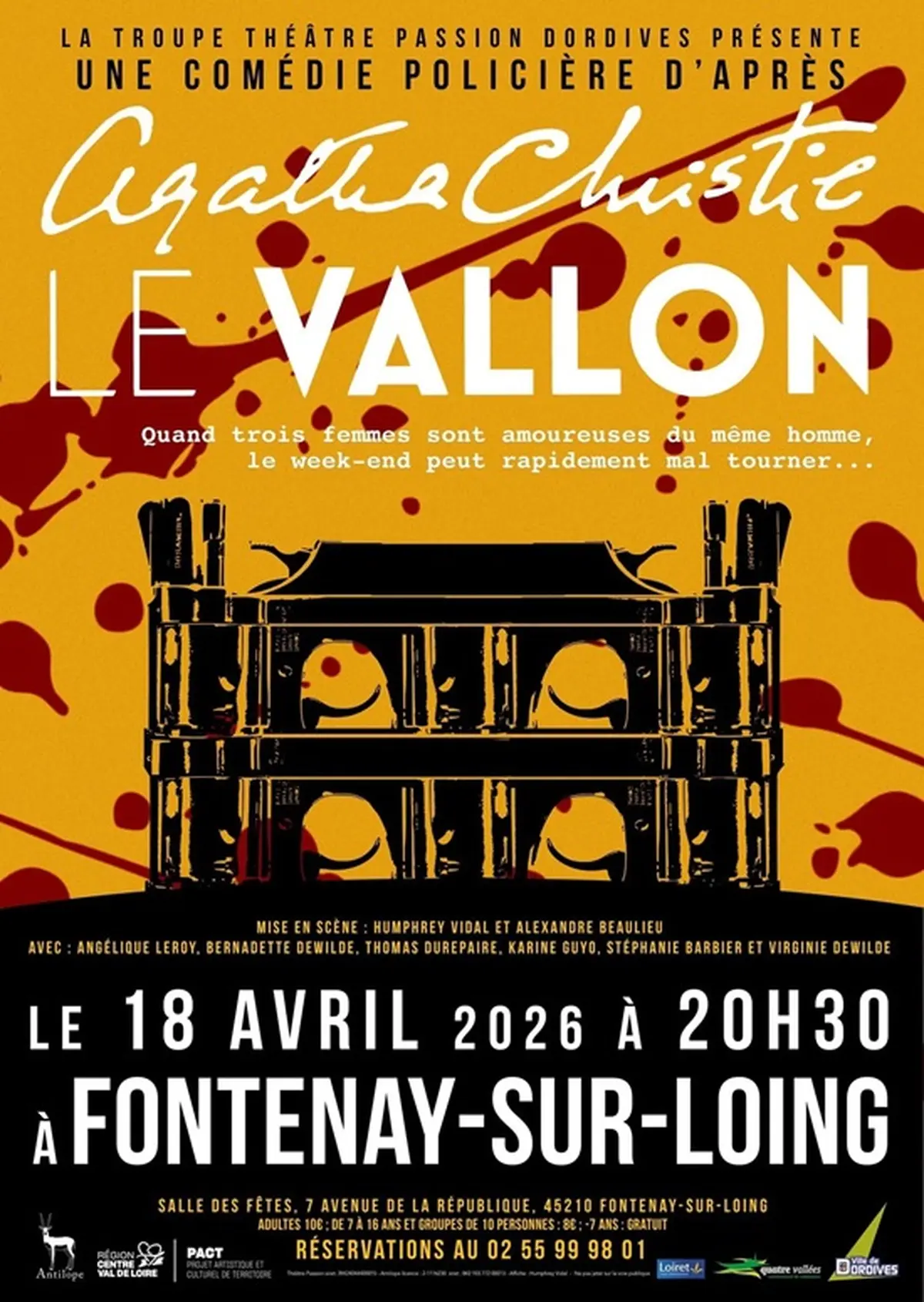 Théâtre : Le Vallon Agatha Christie