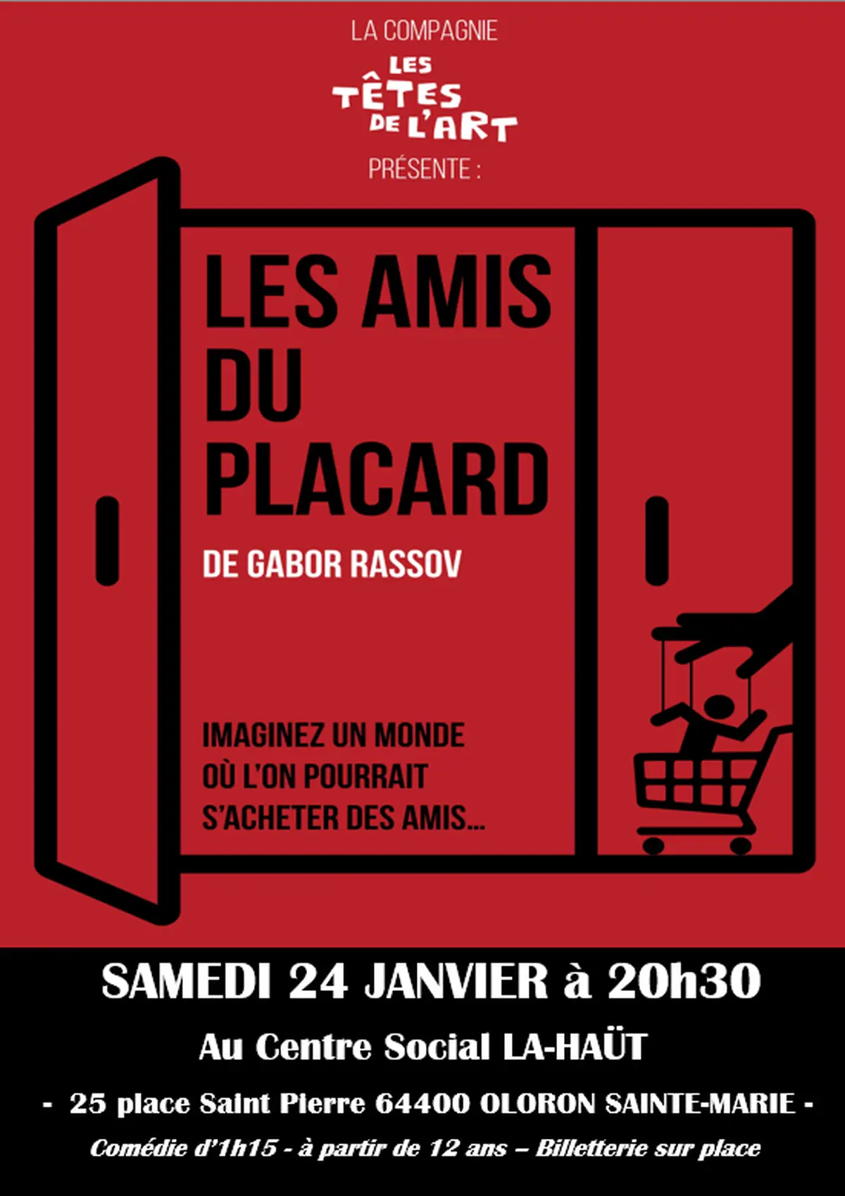 Théâtre - Les amis du placard