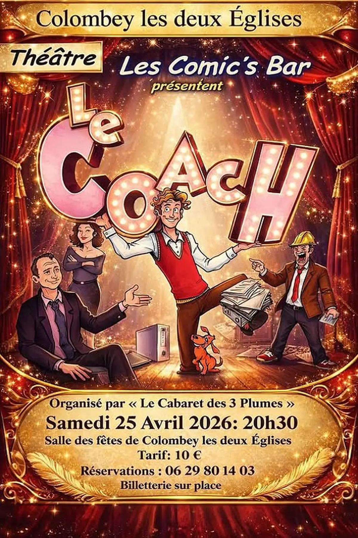 Théâtre : Les Comic's Bar