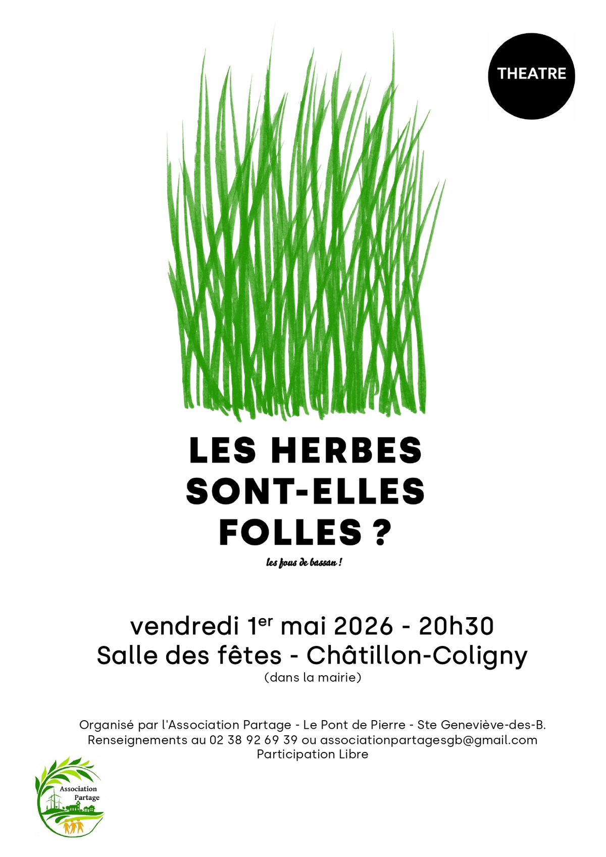 Théâtre Les herbes sont-elles folles