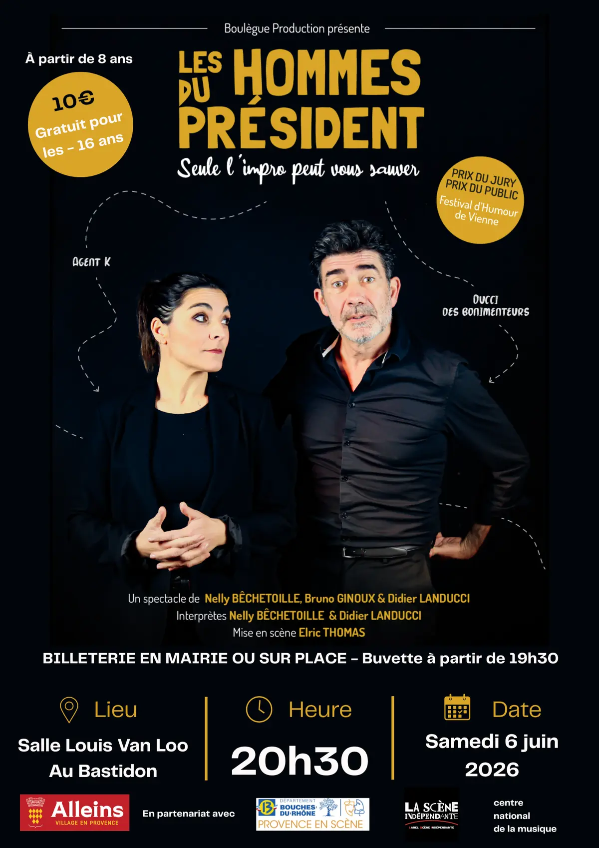 Théâtre : Les hommes du Président