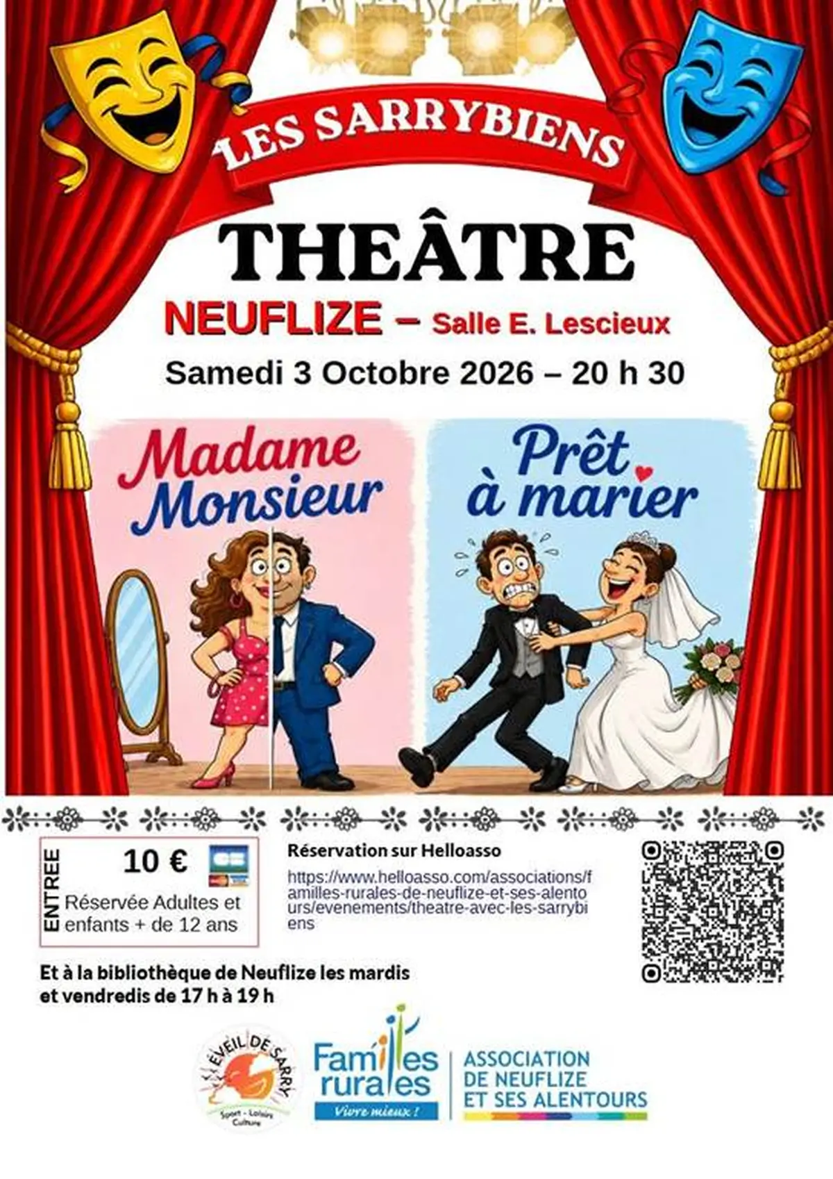 Théâtre Madame, Monsieur prêt à marier