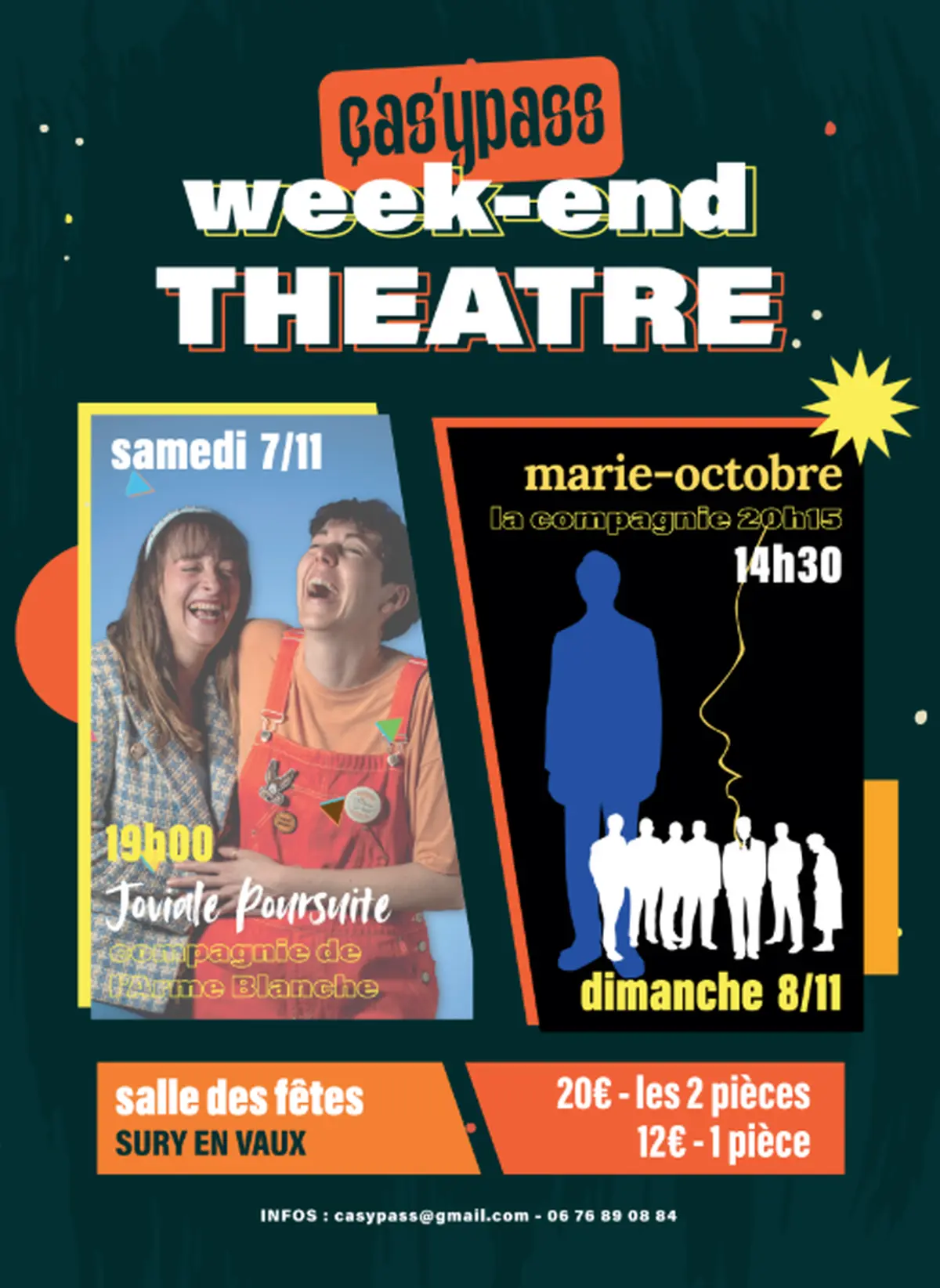 [Théâtre] Marie-Octobre