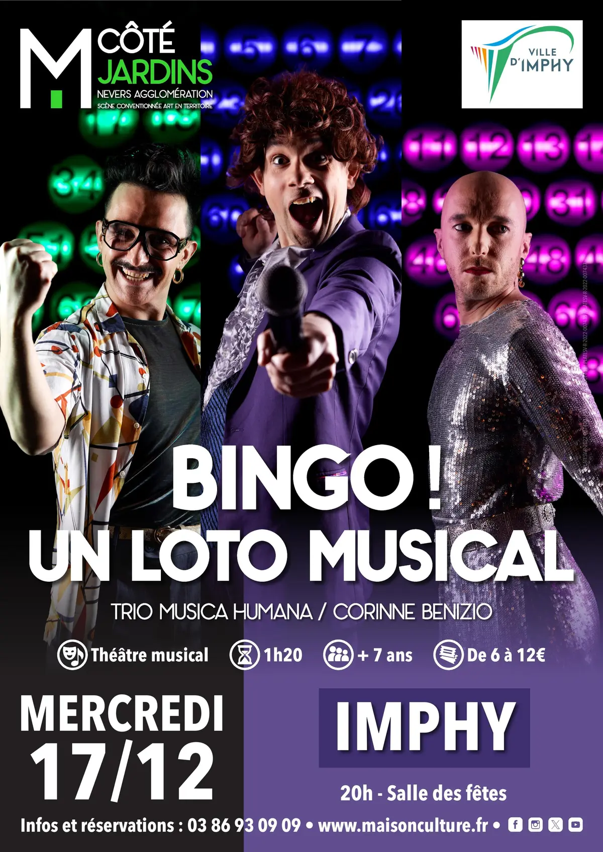 Théâtre musical Bingo ! Un loto musical