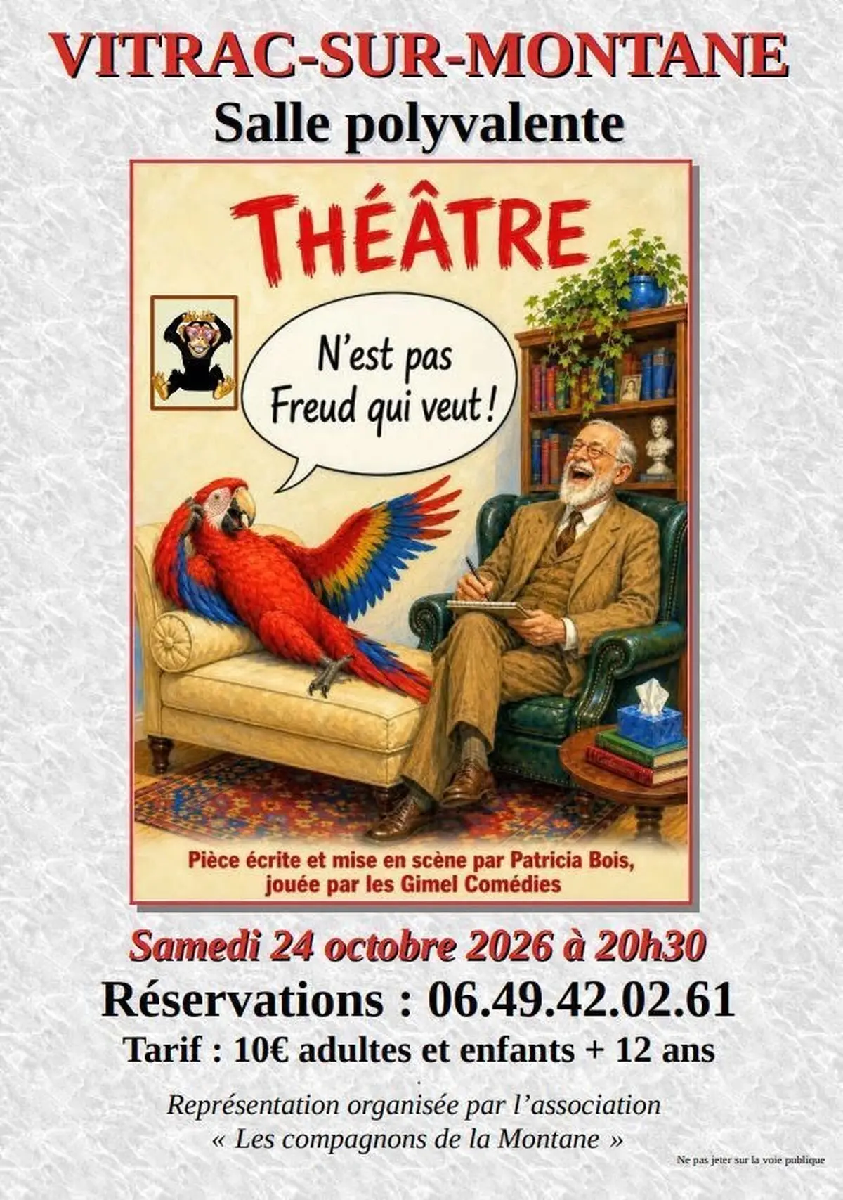 Théâtre : N'est pas Freud qui veut !