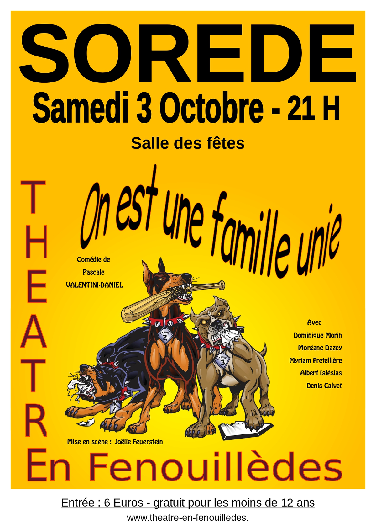 Theatre On Est Une Famille Unie