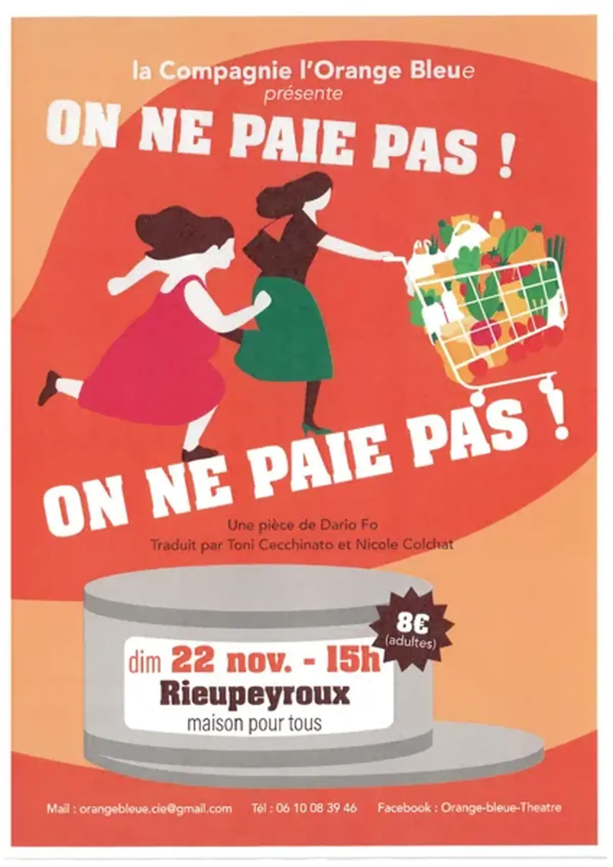Théâtre On ne paie pas !