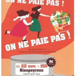 Théâtre On ne paie pas !