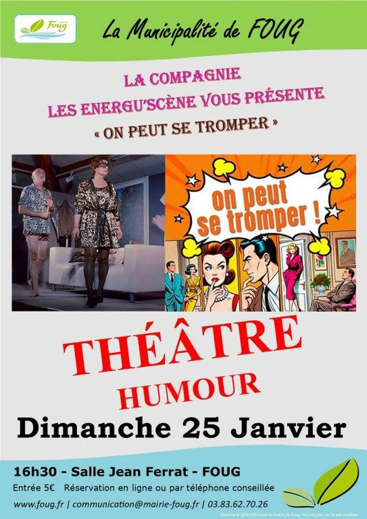 Théâtre On peut se tromper - Foug