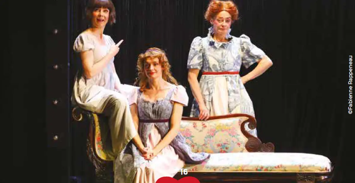 Théâtre : Orgueil et préjugés... ou presque d'Isobel Mc Arthur