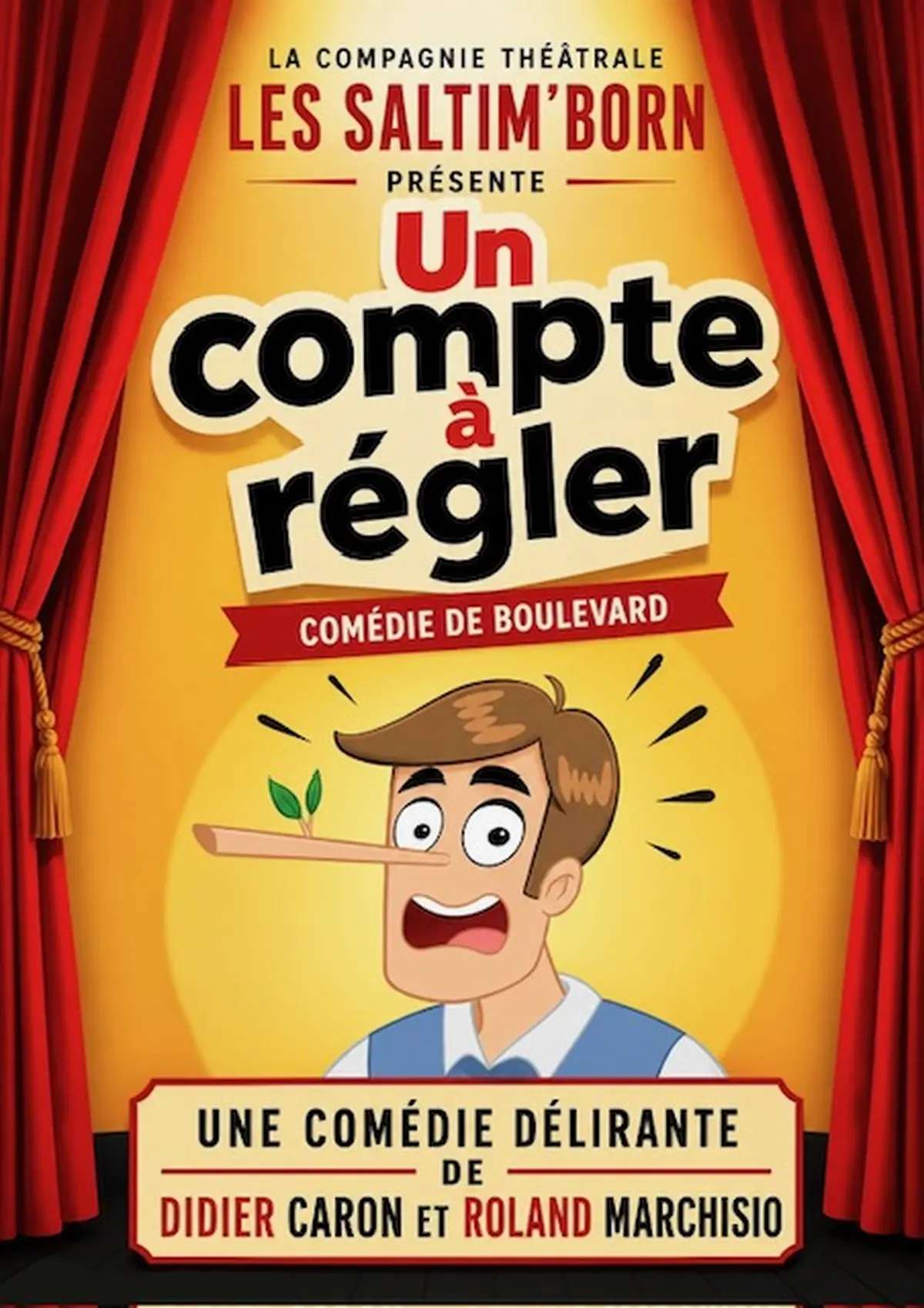 Théâtre  par la troupe saltimborn
