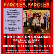 Théâtre Paroles, paroles