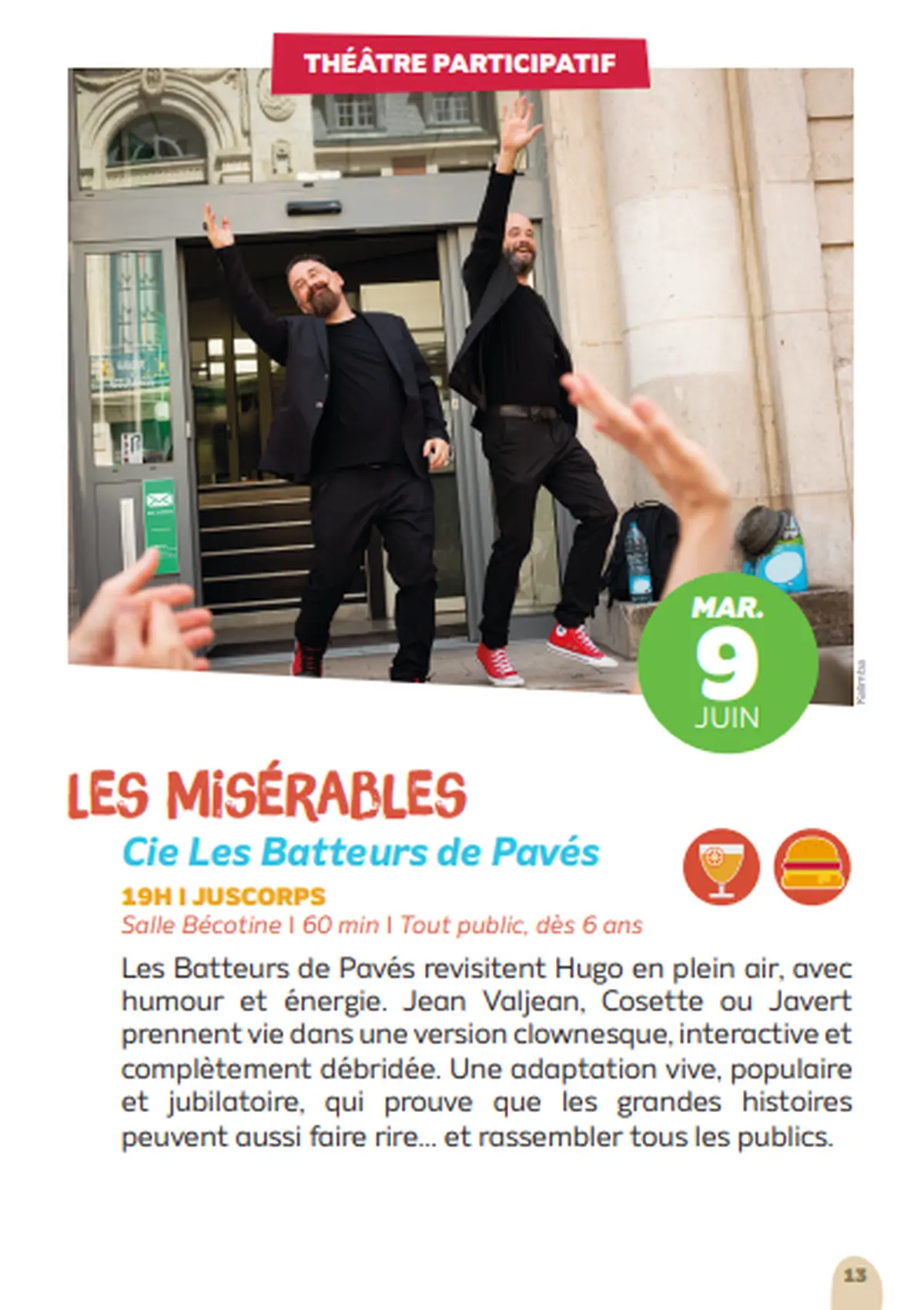 Théâtre participatif - 5e Saison à Juscorps