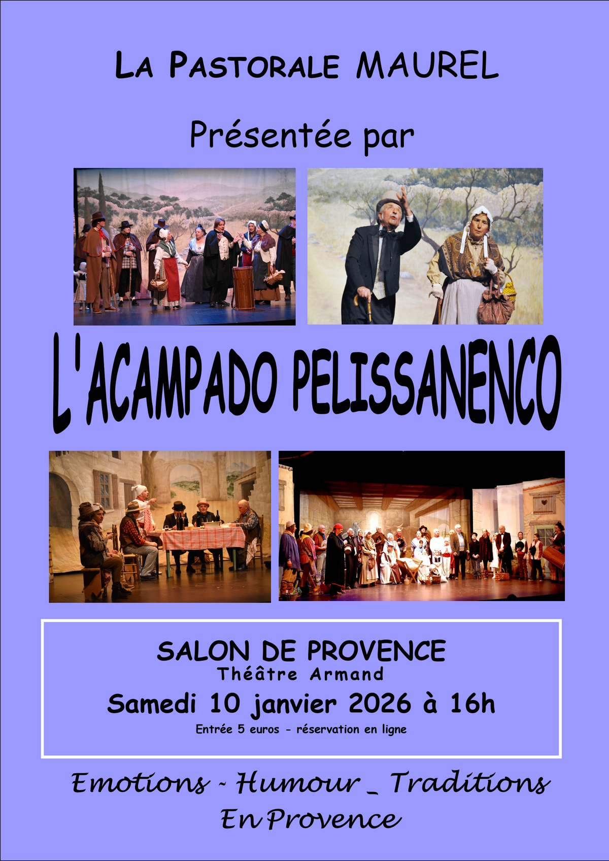 Théâtre : Pastorale Maurel