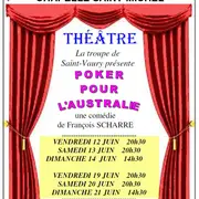 Théâtre Poker pour l'Australie