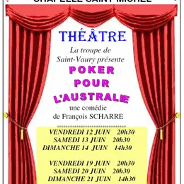 Théâtre Poker pour l'Australie