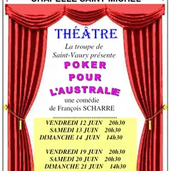 Théâtre Poker pour l'Australie