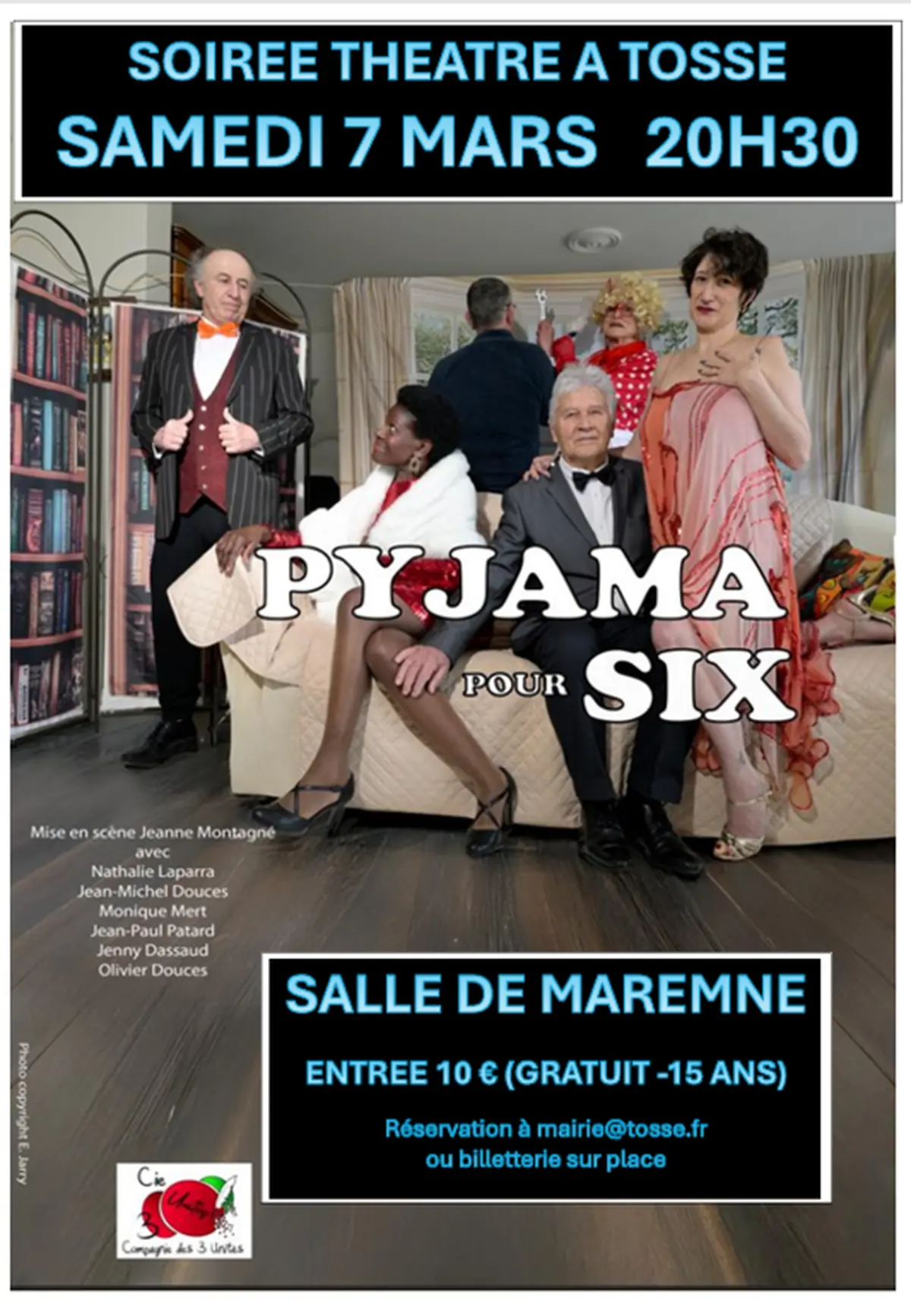 Théâtre Pyjama pour six