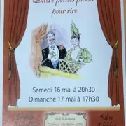 Théâtre : Quatre petites pièces pour rire à Castelnau-Montratier