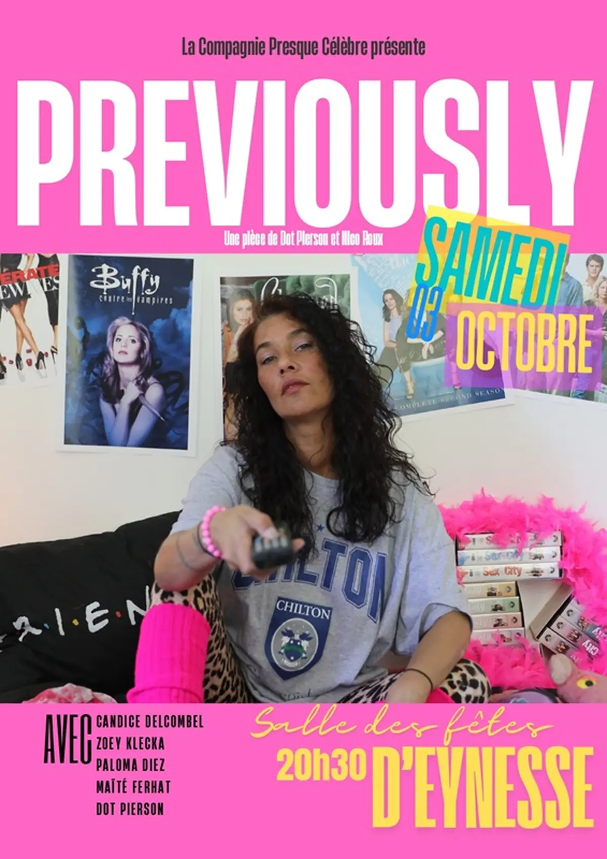 THéâtre représentation de Previously par la Compagnie Presque Célèbre