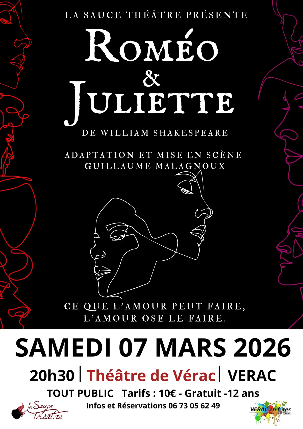 THEATRE - ROMEO & JULIETTE De William Shakespeare