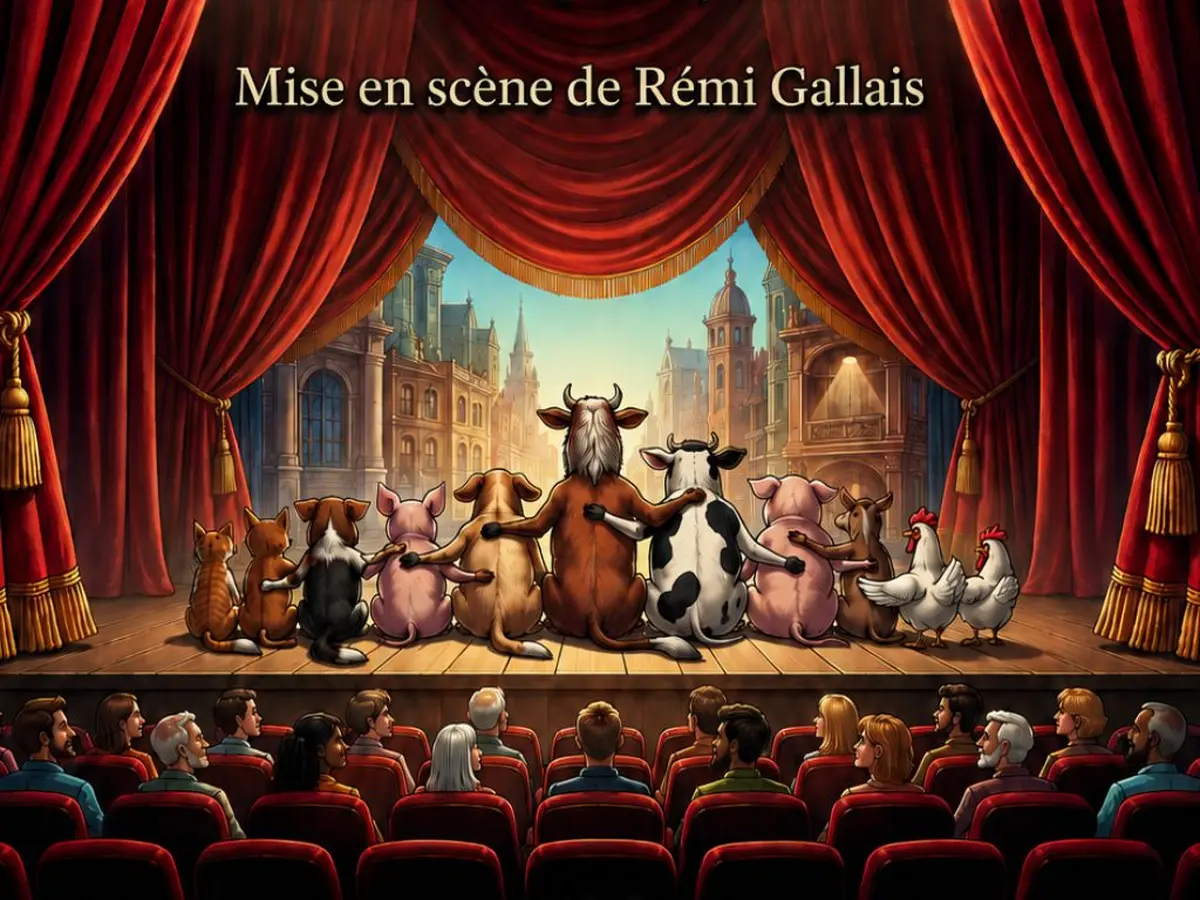 Théâtre sans animaux par la Troupe Chrysalide