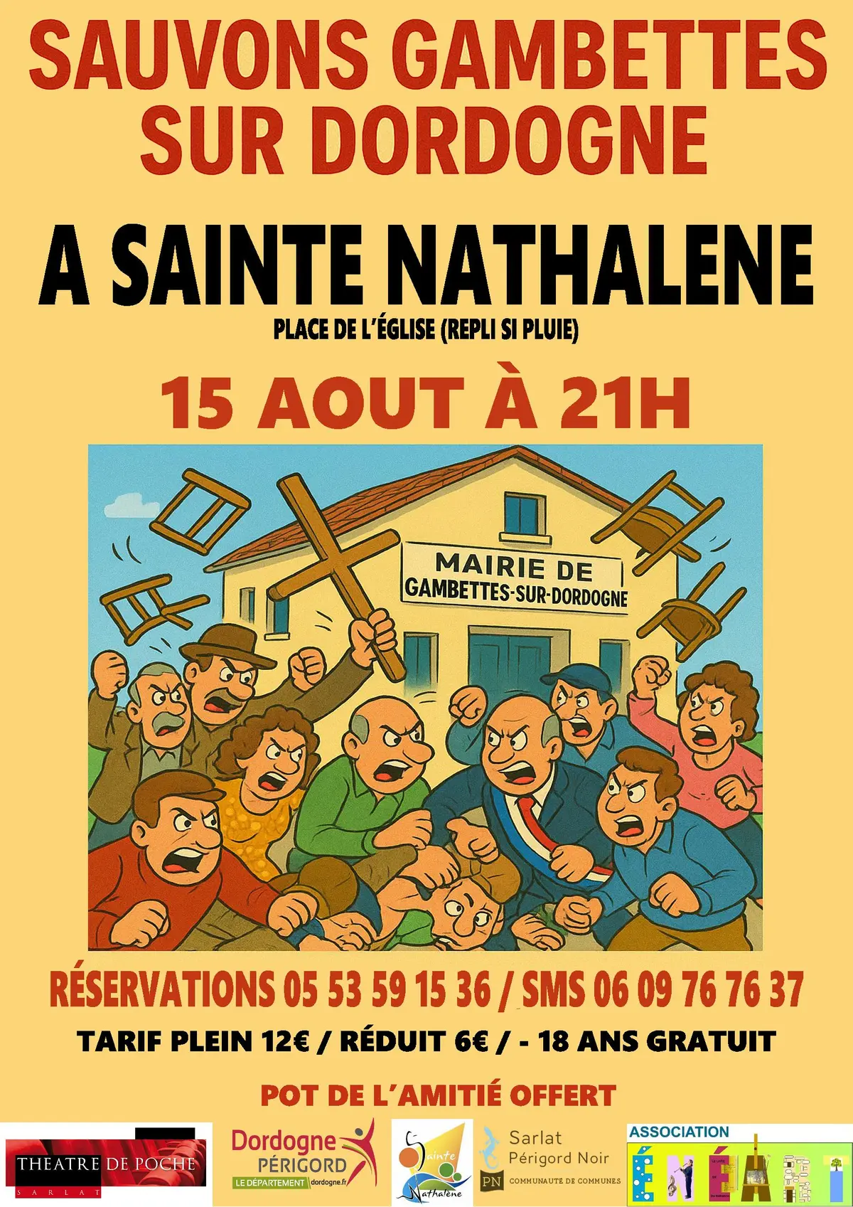 Théâtre : Sauvons Gambettes-sur-Dordogne