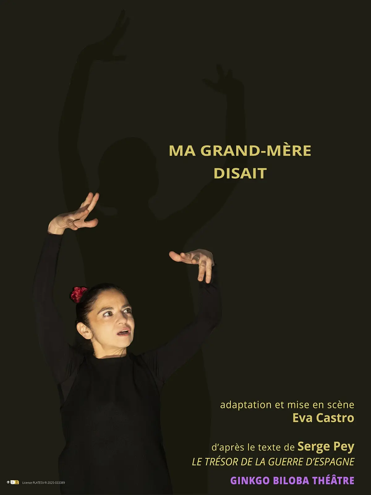 Théâtre-seule en scène Ma grand-mère disait