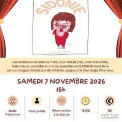 Théâtre - Sidonie
