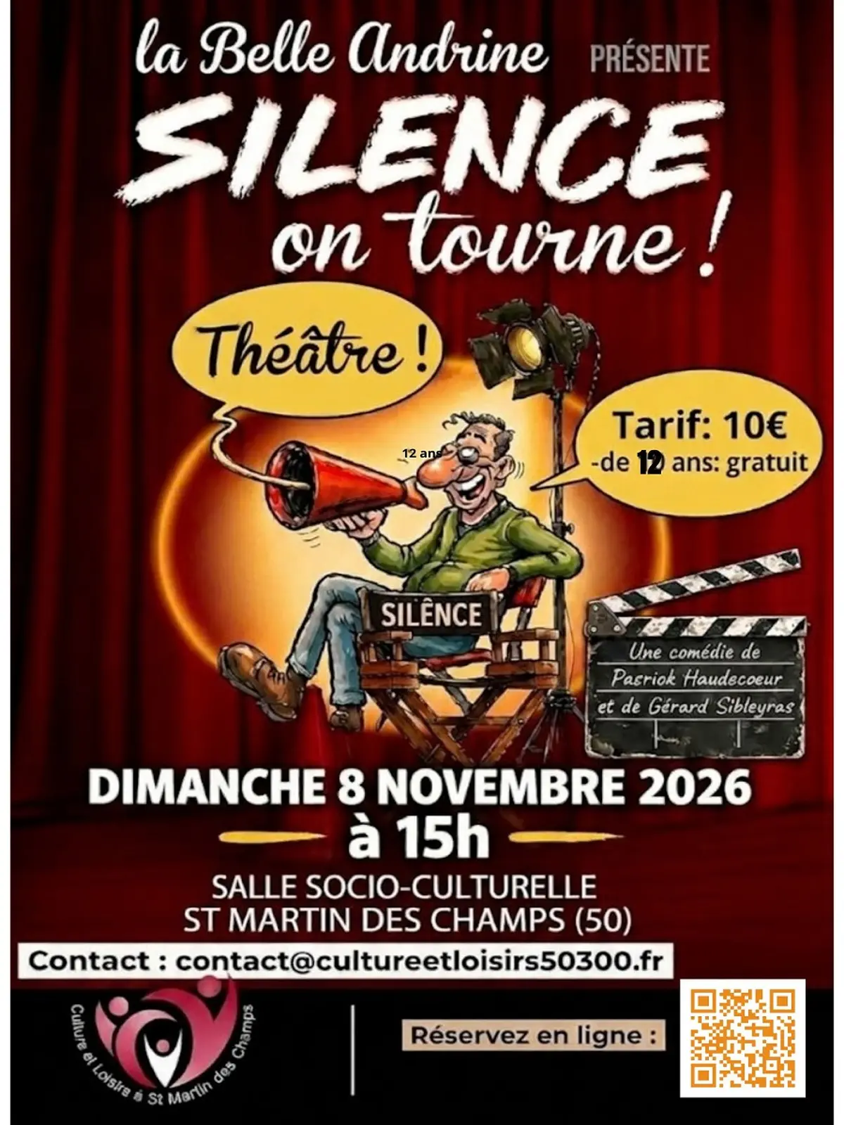 Théâtre Silence on tourne !