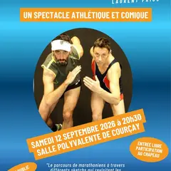 Théâtre Spectacle athlétique et humoristique “Les coureurs”