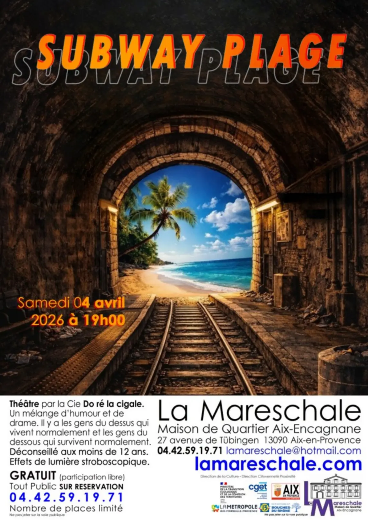 Théâtre : Subway plage