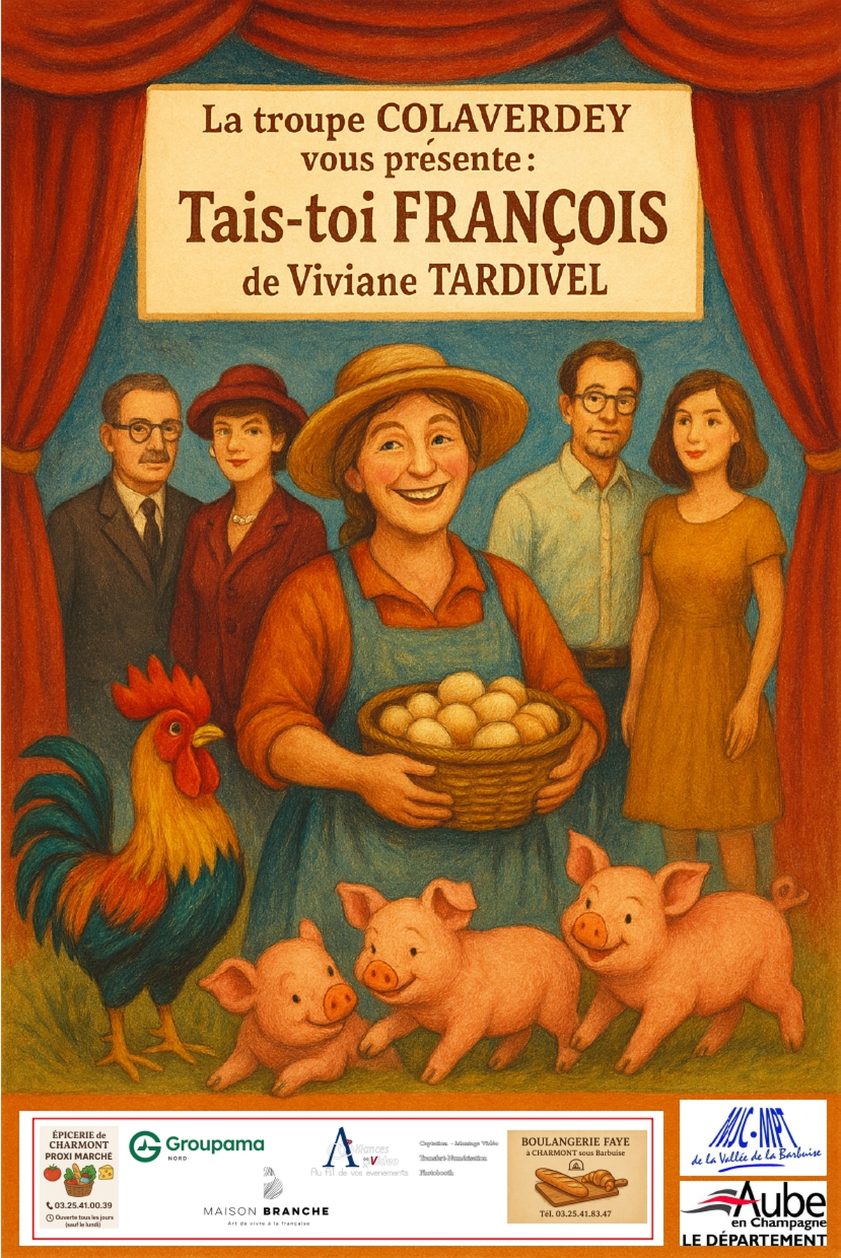Théâtre : Tais toi François