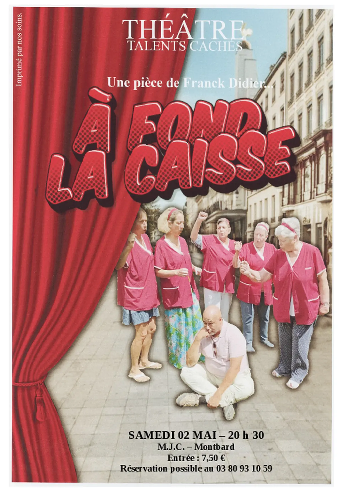 Théâtre Talents cachés  A fond la caisse