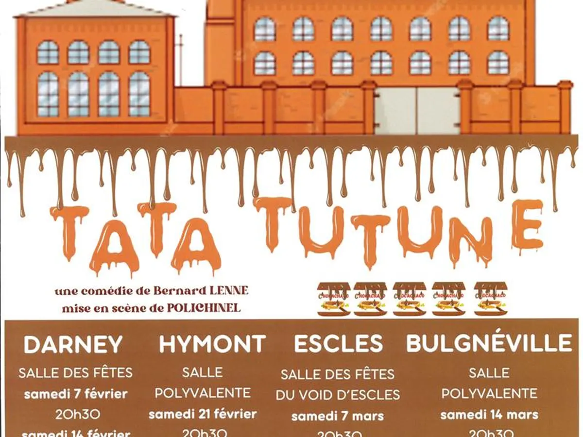 Théâtre - TATA TUTUNE par la Troupe Tous en Scène de la MPT Darney