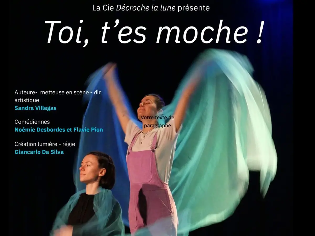 Théâtre : Toi t'es moche !
